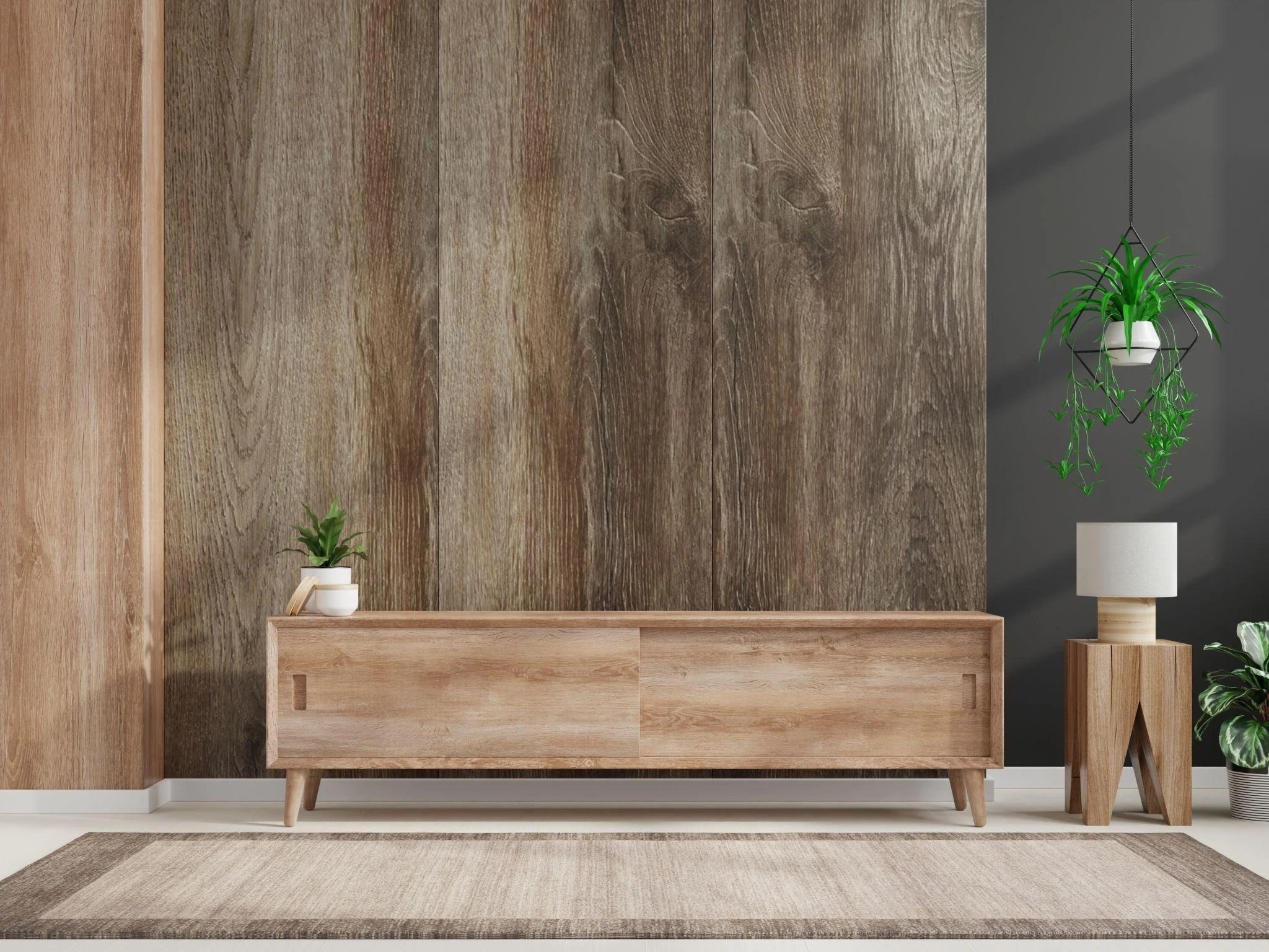 Wooden TV Stand