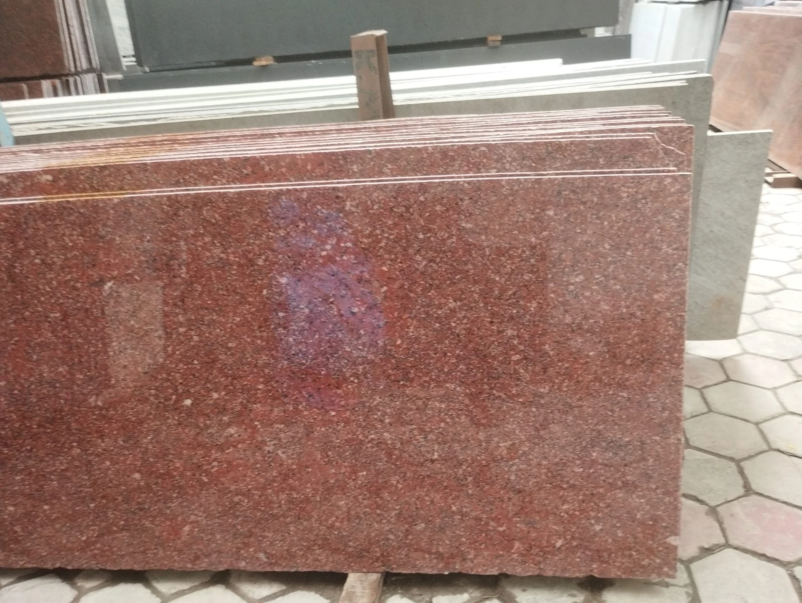 Premium Polished Grey Granite Slab for Countertops and Flooring