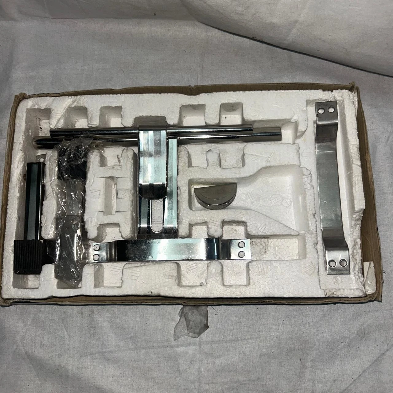 Stainless Steel Sliding Glass Door Patch Fitting Set